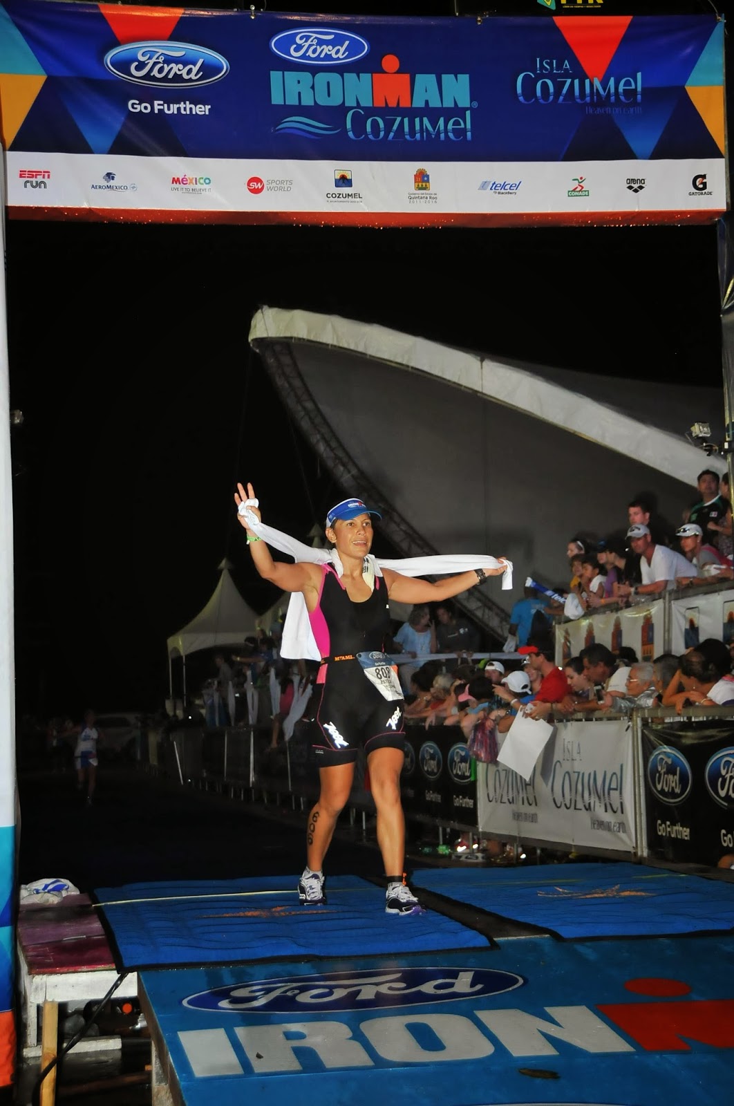 MY FIRST IRONMAN IN COZUMEL TOOK 13:00 HOURS OF MEDITATION,PRAYER, THANKFULNESS AND JOY.