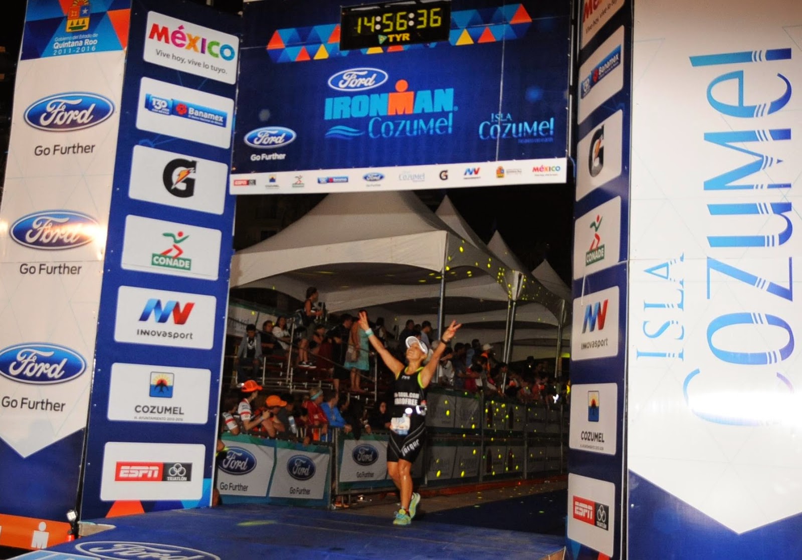 This was my Voice of hope.Year 2014 races. Estas fueron mis Competencias de esperanza del año 2014.