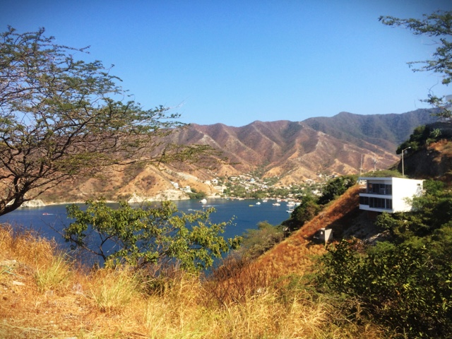 Hiking and swimming in Tayrona Park. Colombia, South America.